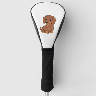 Niedliche Dackel Golf Headcover