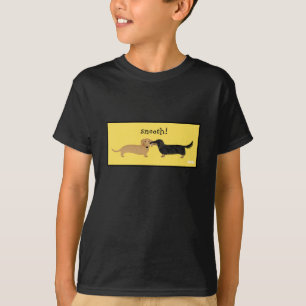 Niedliche Dackel-HundeLiebe Dackelnsmooch-  T-Shirt