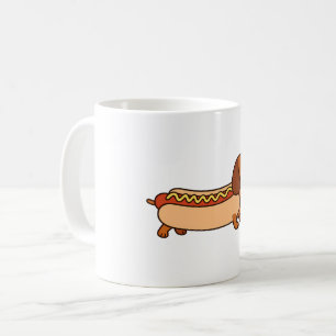 Niedliche Dackel Kaffeetasse