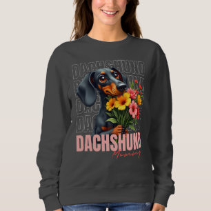 Niedliche Dackel Mommy Sweatshirt