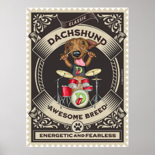 Niedliche Dackel Poster
