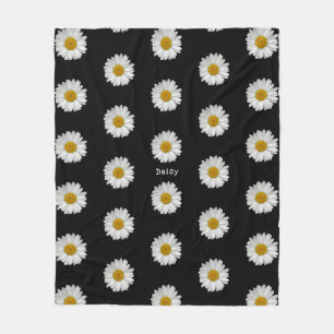 Niedliche Daisy-Blume mit Namen Fleecedecke