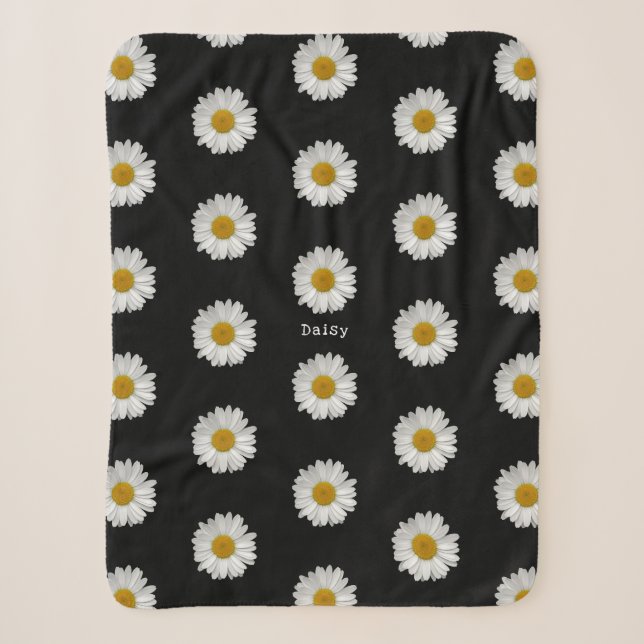 Niedliche Daisy-Blume mit Namen Sherpadecke (Vorderseite)
