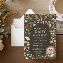Niedliche Daisy Woodland Animal Forest Baby Dusche