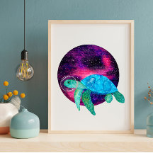 Niedliche Darstellung der Aquarellschildkröte