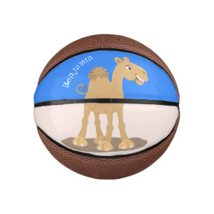 Niedliche Darstellung des Cartoon auf dem Kamel Mini Basketball