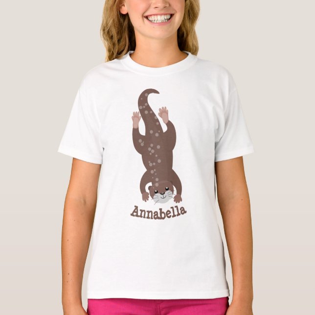 Niedliche Darstellung des Cartoon T-Shirt (Vorderseite)