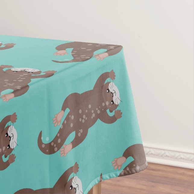 Niedliche Darstellung des Cartoon Tischdecke (Beispiel)