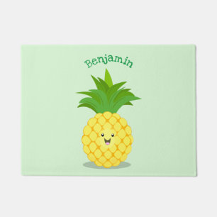 Niedliche Darstellung des Cartoon von Ananas Fußmatte