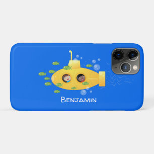 Niedliche Darstellung des Cartoon von Unterseefisc Case-Mate iPhone Hülle