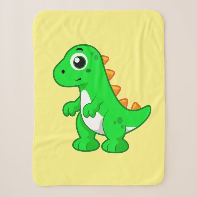 Niedliche Darstellung von Tyrannosaurus Rex. Sherpadecke (Vorderseite)