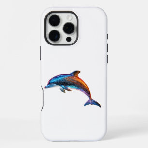 Niedliche Delphin iPhone 16 Pro Max Hülle