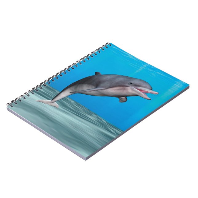 Niedliche Delphin Notizblock (Linke Seite)