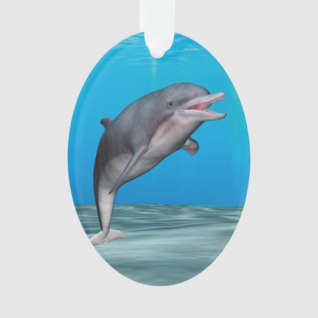 Niedliche Delphin Ornament (Vorderseite)