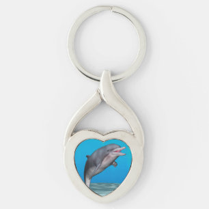 Niedliche Delphin Schlüsselanhänger