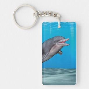 Niedliche Delphin Schlüsselanhänger