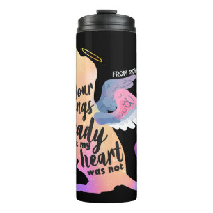 Niedliche Design-Liebe für Dog Pet Memorial Waterc Thermosbecher