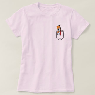 niedliche Designtasche pinkfarben T-Shirt