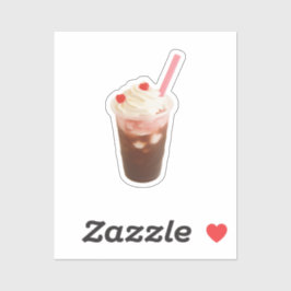 Niedliche Dessertkunst Aufkleber