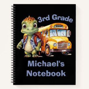 Niedliche Dinosaurier Boy's Notizbuch