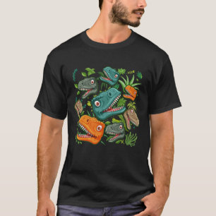 Niedliche Dinosaurier Dino Collection Kids T-Rex F T-Shirt