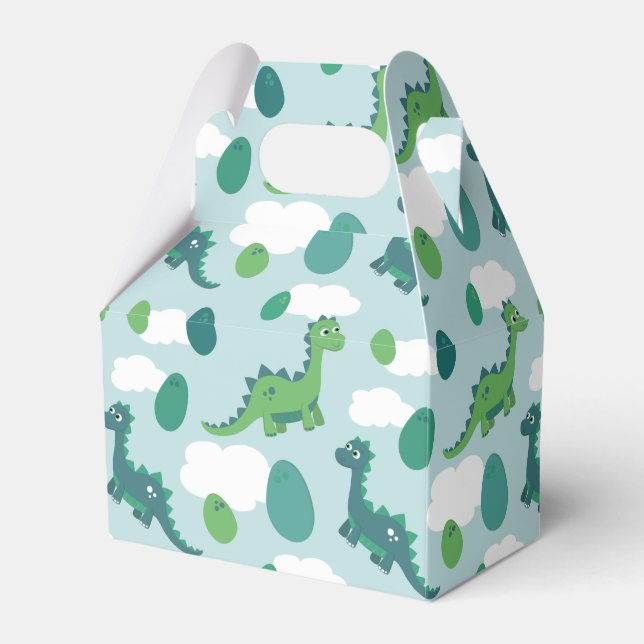Niedliche Dinosaurier-Eier Geschenkschachtel (Vorderseite)