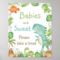 Niedliche Dinosaurier Grüne Babys sind süße Lecker