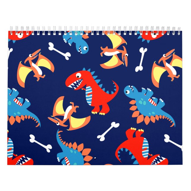 Niedliche Dinosaurier Kalender (Titelbild)