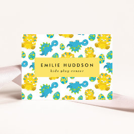 Niedliche Dinosaurier, Kinderspielzentrum, Aktivit Visitenkarte