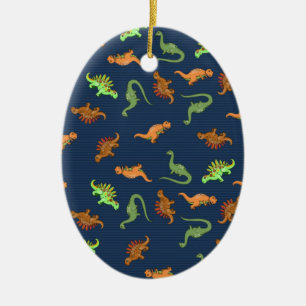 Niedliche Dinosaurier Muster Keramik Ornament