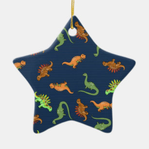 Niedliche Dinosaurier Muster Keramik Ornament