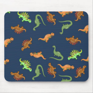 Niedliche Dinosaurier Muster Mousepad