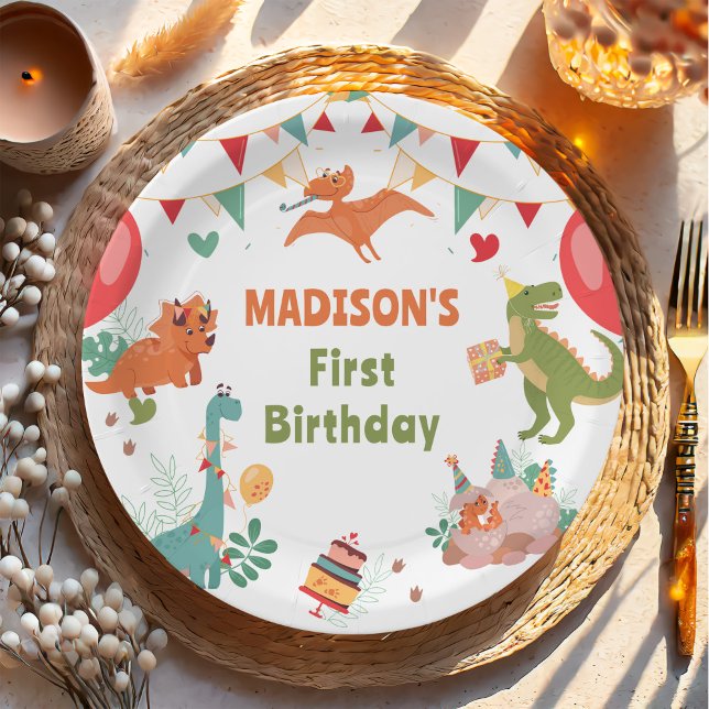Niedliche Dinosaurier Party Paper Teller (Von Creator hochgeladen)