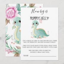 Niedliche Dinosaurier Peony, wie groß sind Mama's 