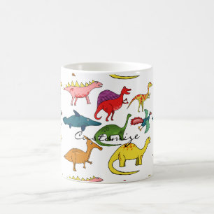 Niedliche Dinosaurier-Sammlung Thunder_Cove Kaffeetasse