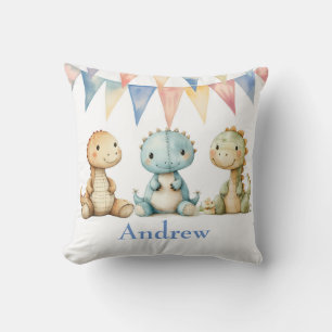 Niedliche Dinosaurier und Friends Boy Baby Duschge Kissen