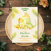 Niedliche Dinosaurier Wasserfarbenhahn Bald Babydu