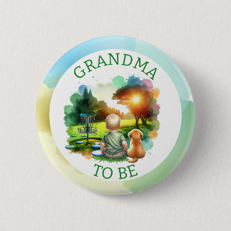 Niedliche Disk Golf Boy's Baby Shower | Oma Button
