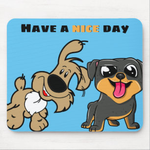 Niedliche Doggy anpassen Mousepad