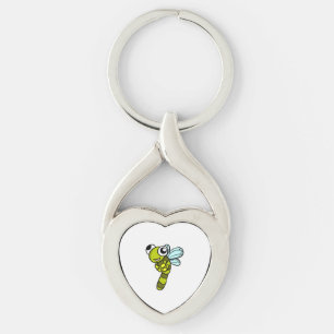 Niedliche Drachenfliege Fly Insect Geschenk Idee Schlüsselanhänger