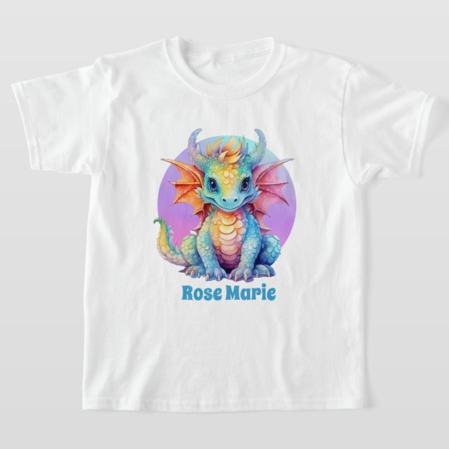 niedliche Drachenliebhaber geben den Namen T-Shirt (Ablage )