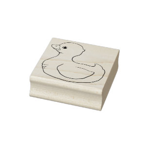Niedliche Ducky GummiGummiBriefmarke Gummistempel