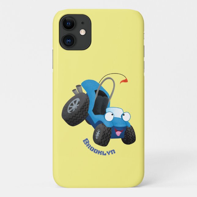 Niedliche Düne-Buggy des Cartoon Case-Mate iPhone Hülle (Rückseite)