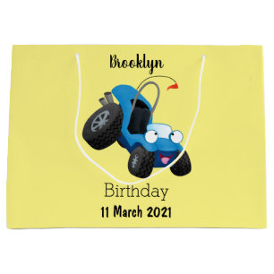 Niedliche Düne-Buggy des Cartoon Große Geschenktüte
