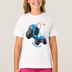 Niedliche Düne-Buggy des Cartoon T-Shirt
