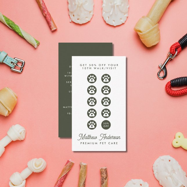 Niedliche dunkelgrüne Herzklopfe Sitzknecht Walker Treuekarte (Von Creator hochgeladen)