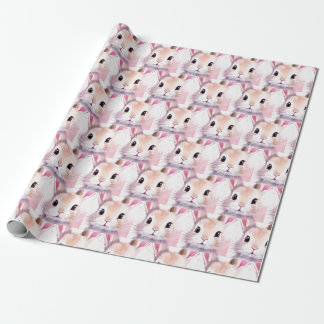 Niedliche Dusche in sonniger Farbe Rosa Babydusche Geschenkpapier