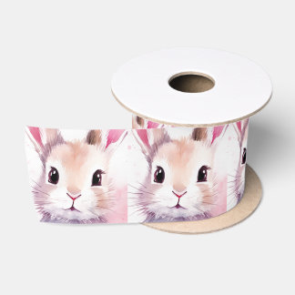 Niedliche Dusche in sonniger Farbe Rosa Babydusche Satinband