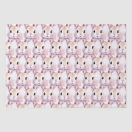 Niedliche Dusche in sonniger Farbe Rosa Babydusche Seidenpapier