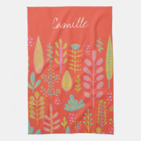 Niedliche dynamische tropische Blume Personalisier